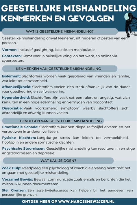 8 Kenmerken van Geestelijke & Emotionele Mishandeling